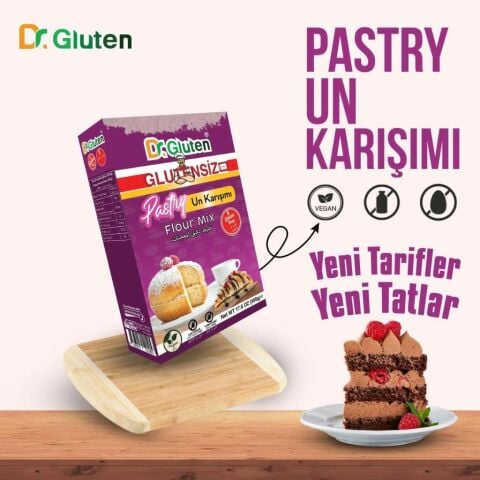 Dr. Gluten Glutensiz Pastry Un Karışımı 500 Gr