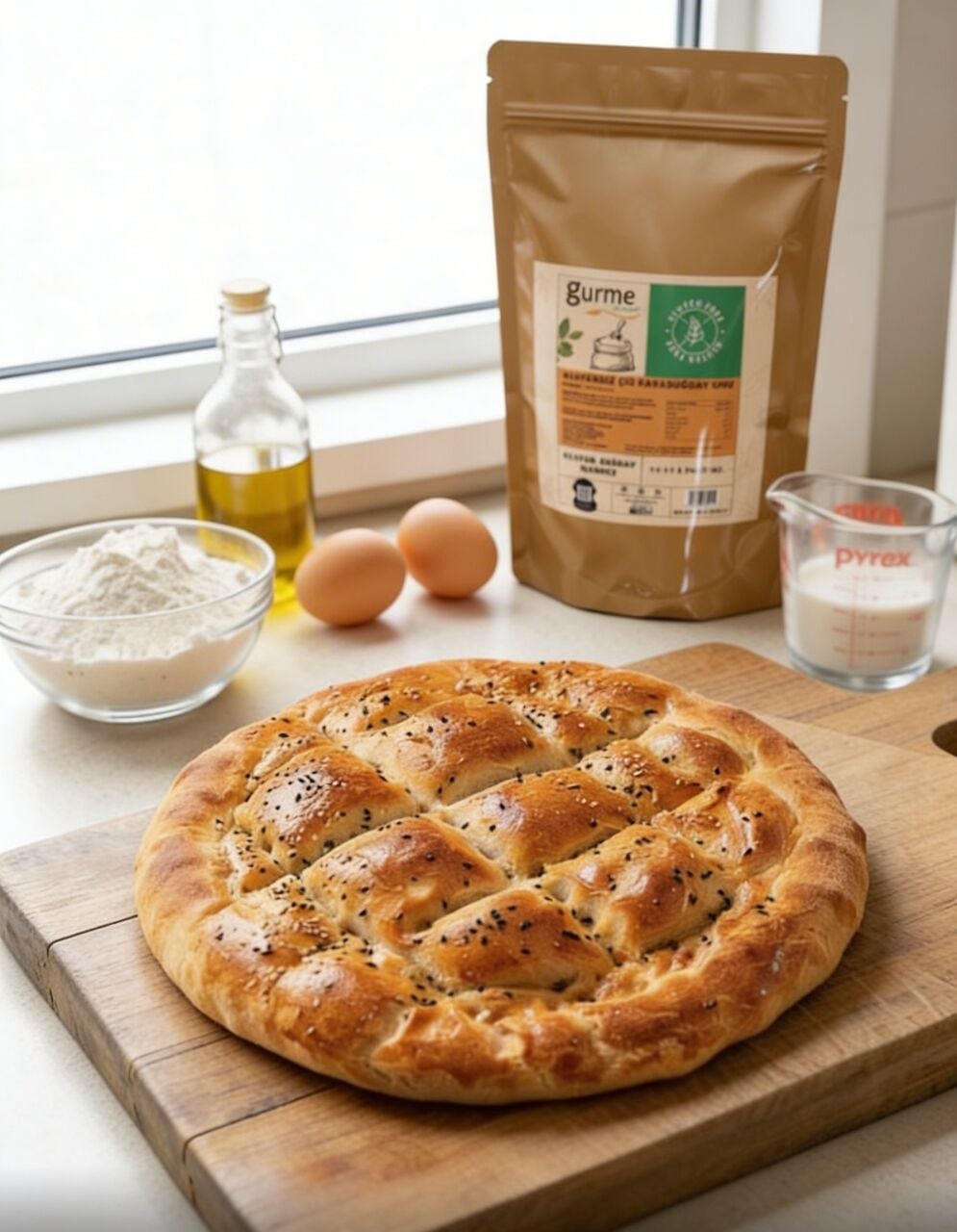 Glutensiz Ramazan Pidesi Tarifi: Evde Tam Kıvamında ve Yumuşak