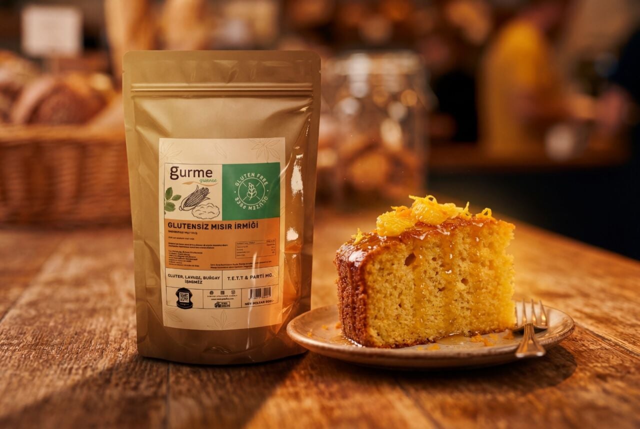 Gurme Glutensiz Mısır İrmiği ile Revani Tarifi