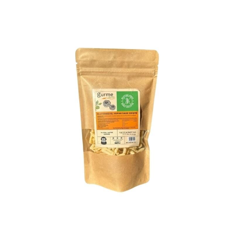 Gurme Glutensiz Sade Erişte 125 Gr