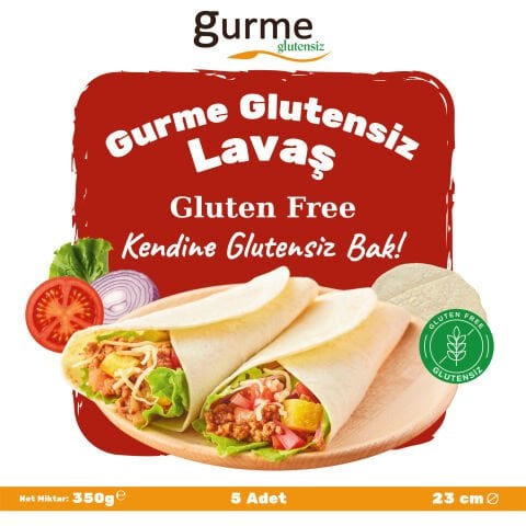Gurme Glutensiz Lavaş 5’li 350 gr