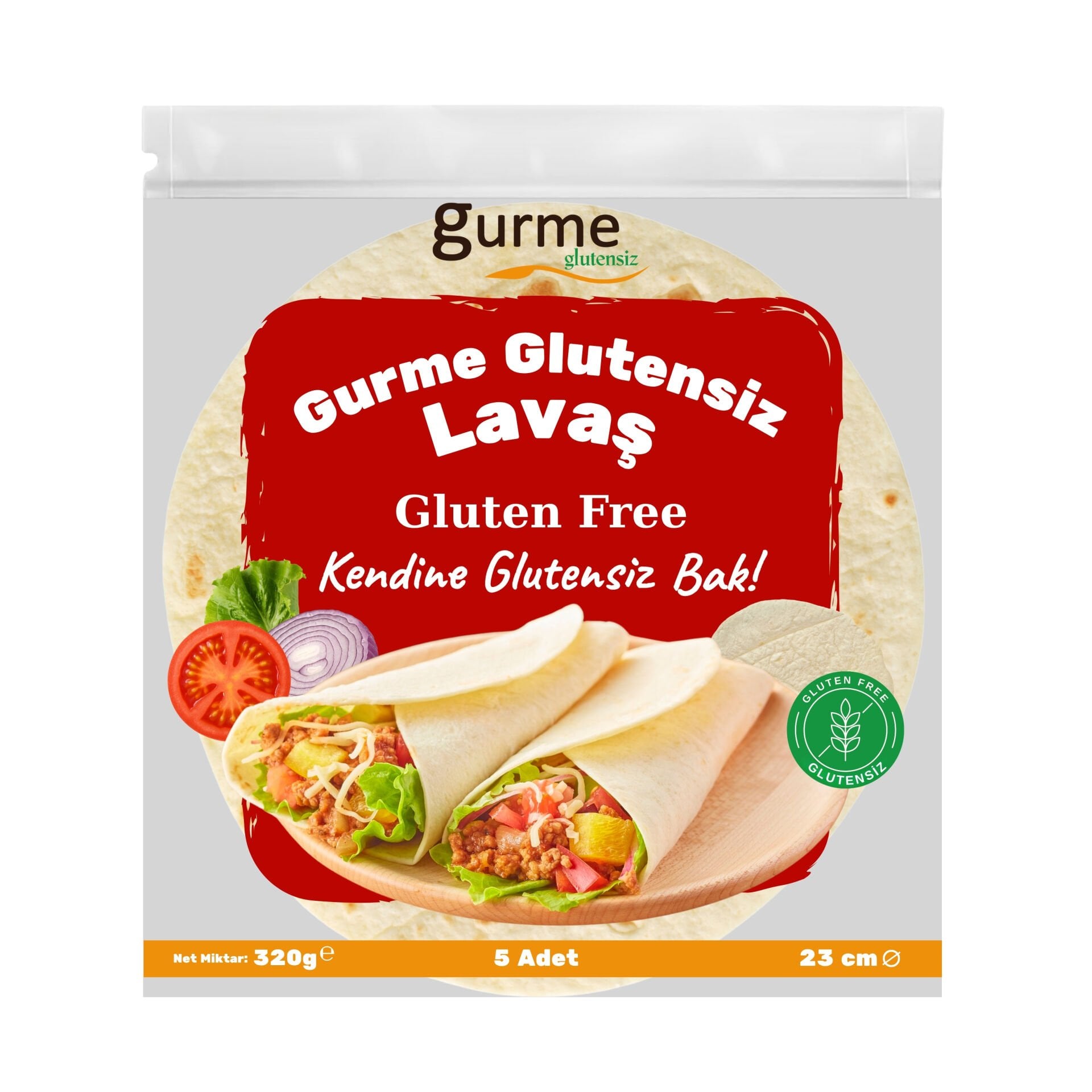 Gurme Glutensiz Lavaş 5’li Paket