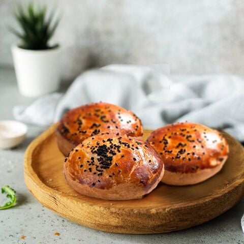 Glutensiz Sade Poğaça (3 Adet)