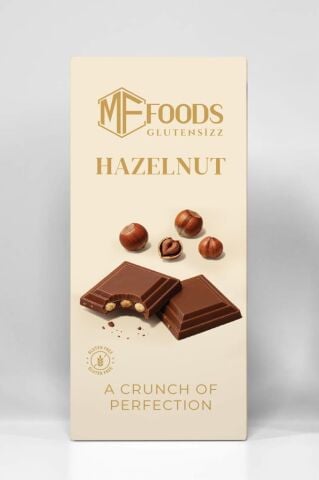 MF Foods Glutensiz Fındıklı Tablet Çikolata 100 gr