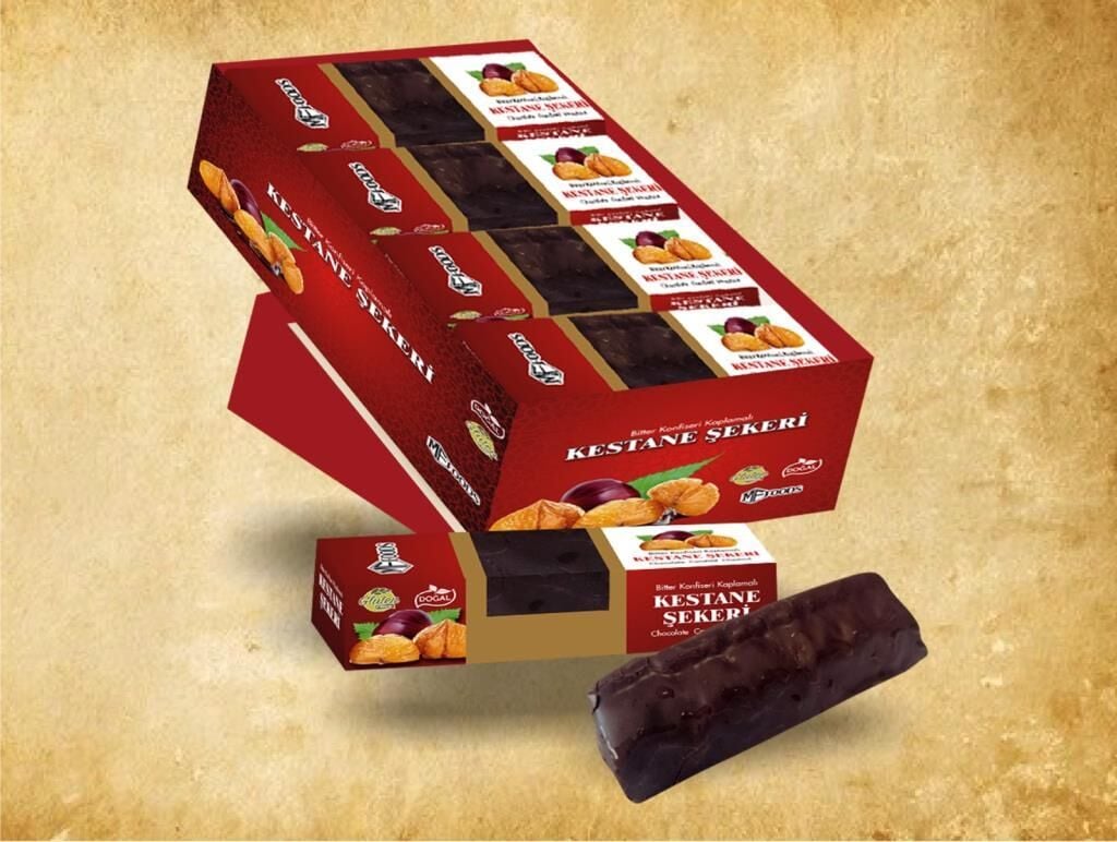 MF Food Glutensiz Çikolatalı Kestane Şekeri 65 gr