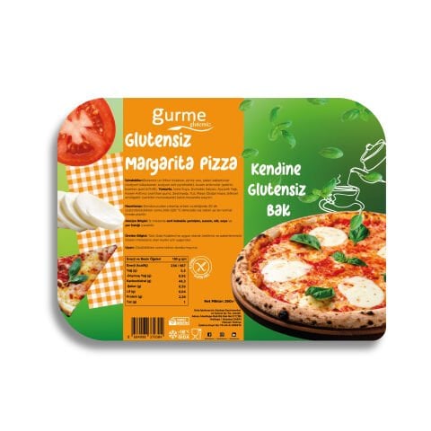Gurme Glutensiz Margarita Pizza 260g Donuk