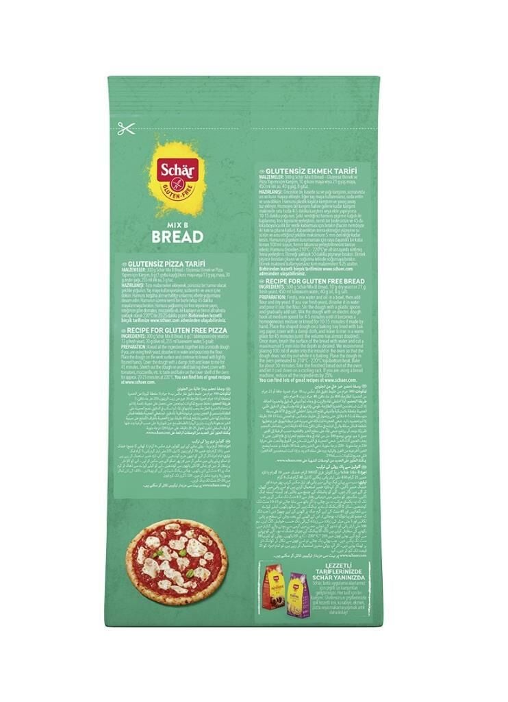 Schar Mix B Bread Mix Glutensiz Ekmek unu 1 KG
