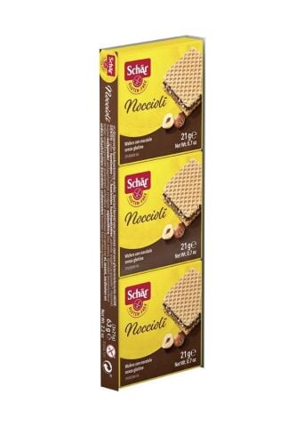 Schar Noccioli Glutensiz Fındıklı Gofret 63 Gr