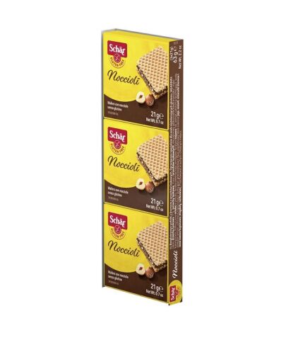 Schar Noccioli Glutensiz Fındıklı Gofret