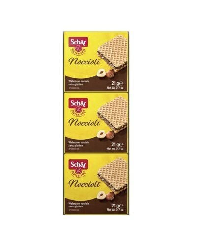 Schar Noccioli Glutensiz Fındıklı Gofret 63 Gr