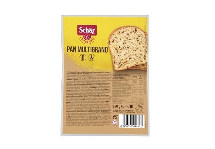 Schar Pan Multigrano Tahıllı Ekmek 250 Gr