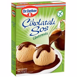Dr. Oetker Glutensiz Çikolatalı Sos 123 gr