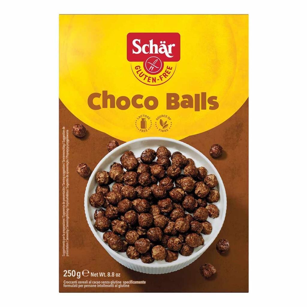 Schar Glutensiz Choco Balls Mısır Gevreği 250G