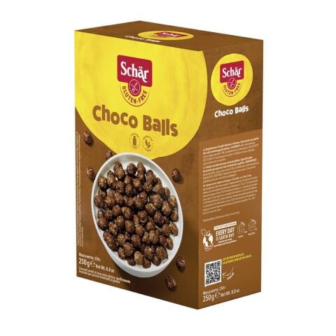 Schar Glutensiz Choco Balls Mısır Gevreği 250G