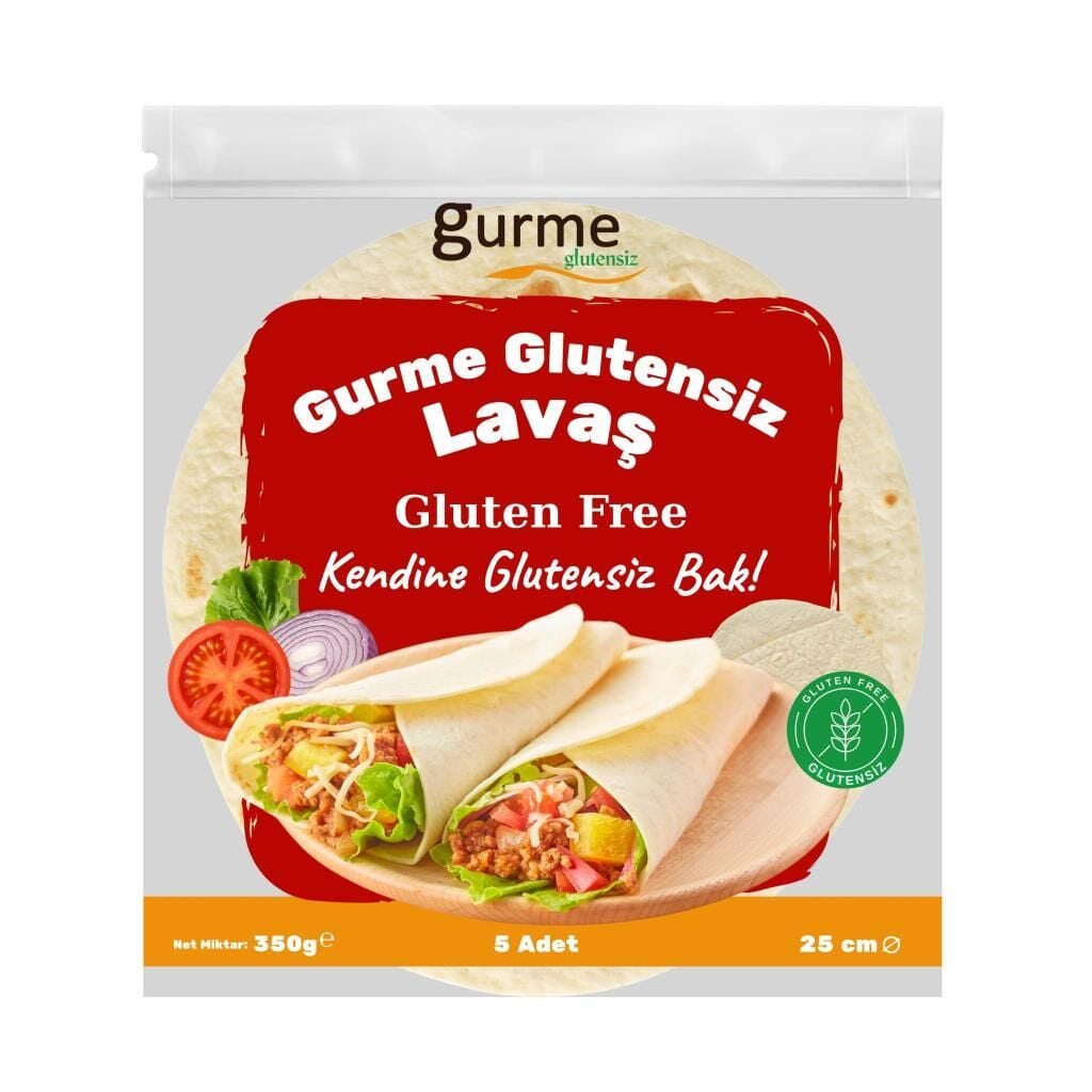 Gurme Glutensiz  Lavaş 5 li Paket