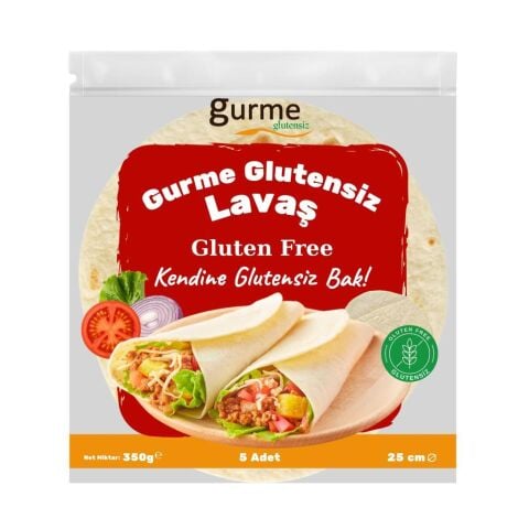 Gurme Glutensiz  Lavaş 5 li Paket