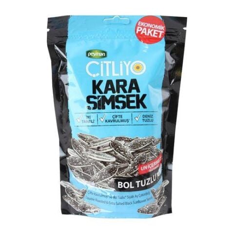 Peyman Çitliyo Glutensiz Kara Şimşek Bol Tuzlu 180 GR