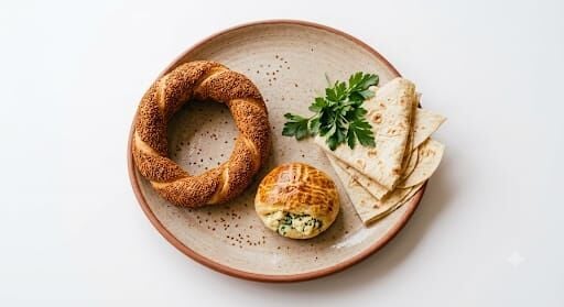 Gurme Glutensiz Simit Poğaça 5 li Lavaş Paketi