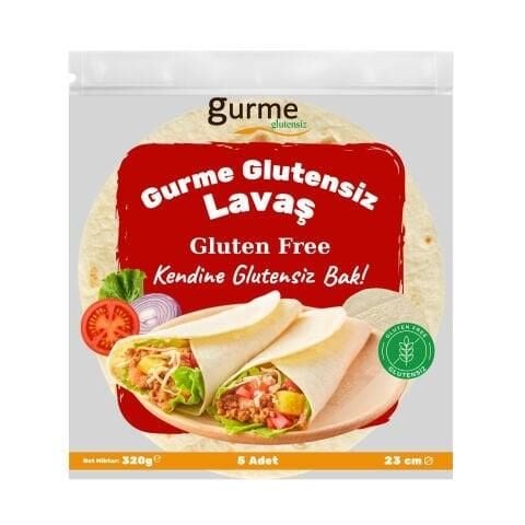 Gurme Glutensiz  Lavaş 5 li Paket