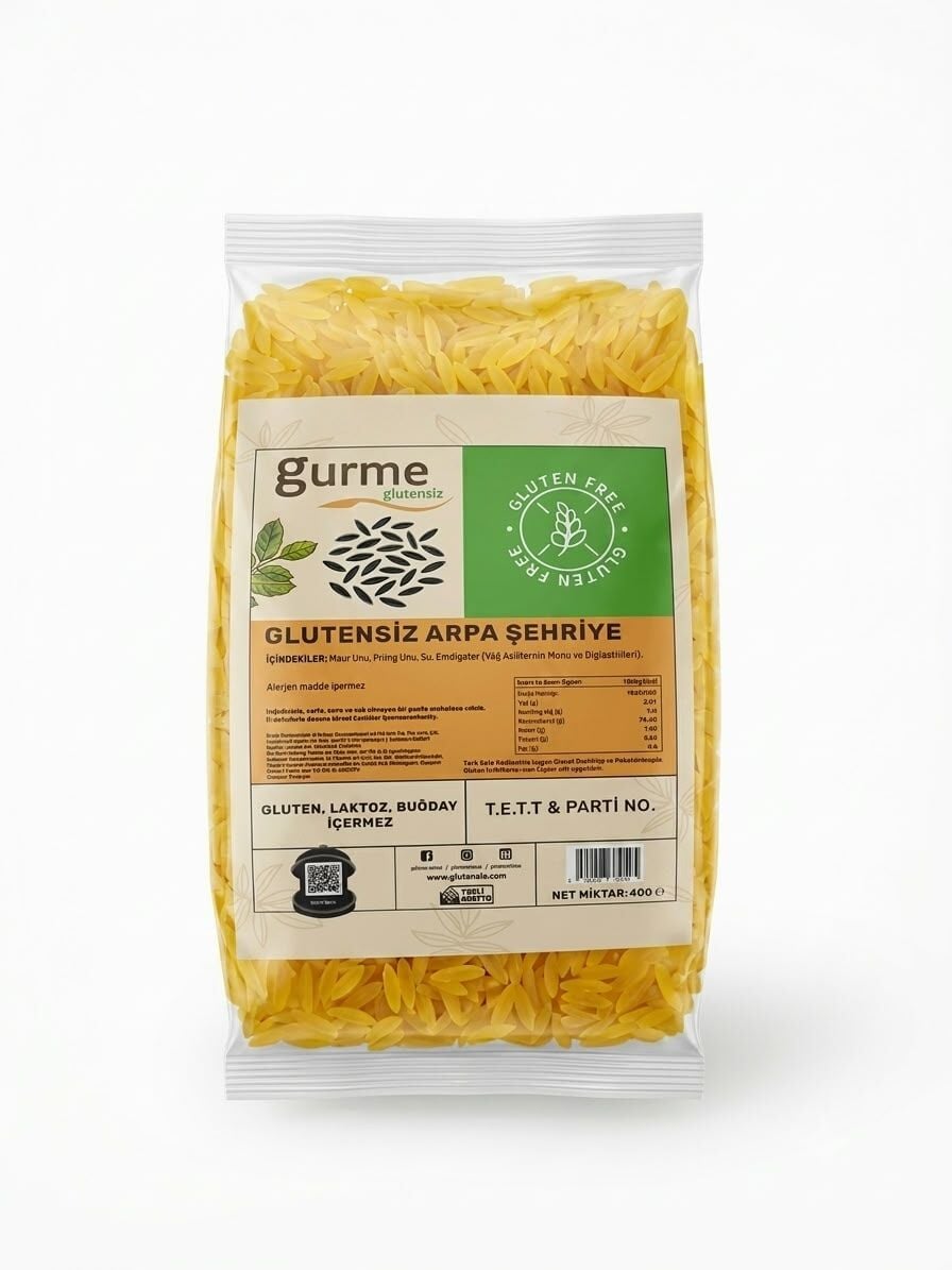 Gurme Glutensiz Arpa Şehriye 400 g