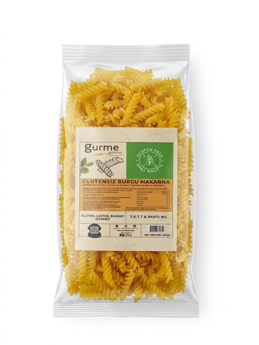 Gurme Glutensiz Fusulli Makarna 400 g