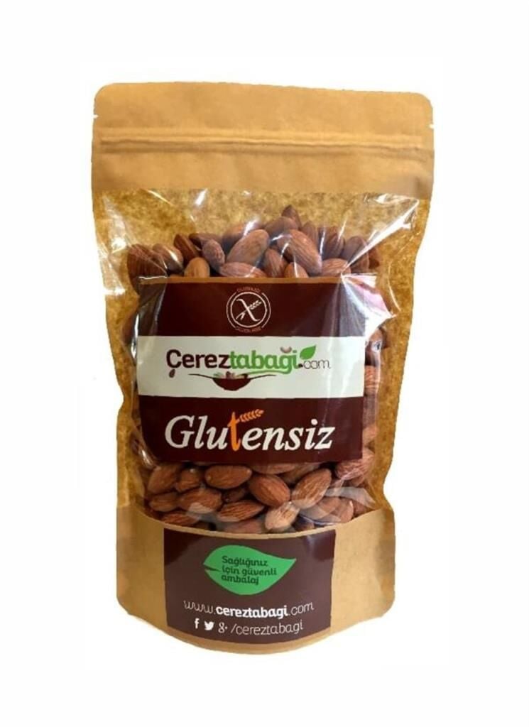 Çerez tabağı Glutensiz Kavrulmuş Badem 250 Gr