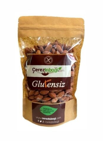 Çerez tabağı Glutensiz Kavrulmuş Badem 250 Gr