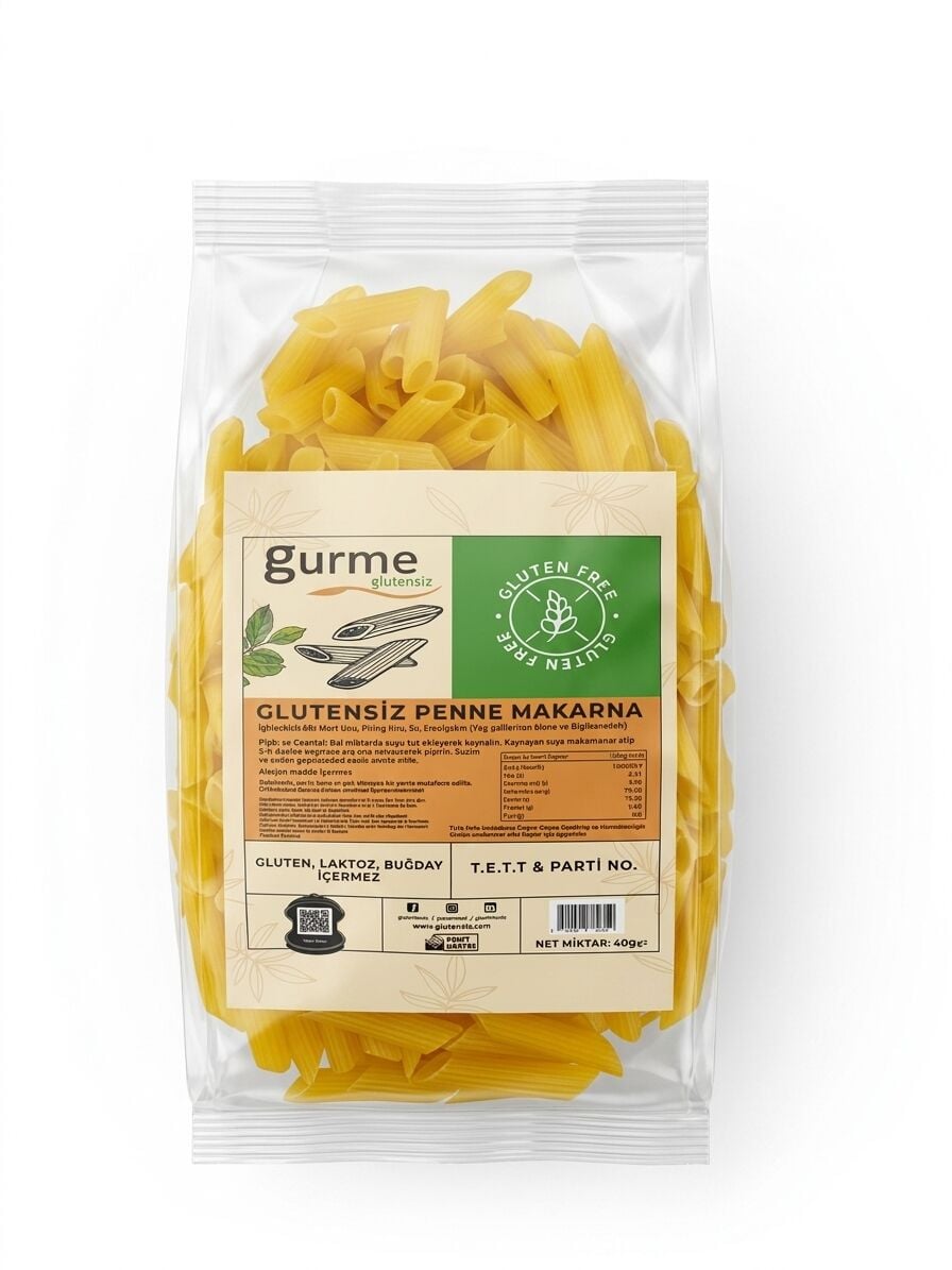 Gurme Glutensiz Penne Makarna 400 g