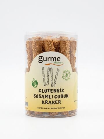 Gurme Glutensiz Susamlı Çubuk Kraker100 gr