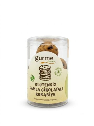 Gurme Glutensiz Damla Çikolatalı Kurabiye 100 gr