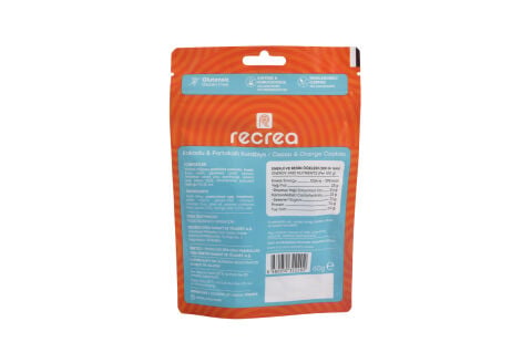 Recrea Glutensiz Kakaolu Portakallı Kurabiye 60 gr