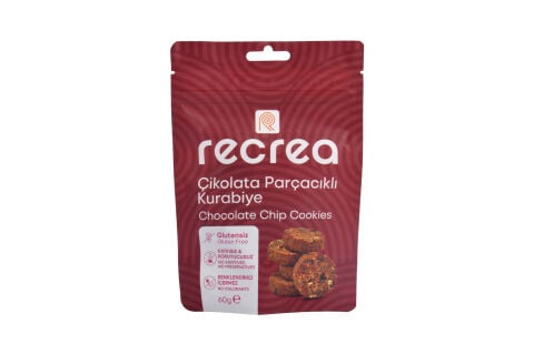 Recrea Glutensiz Çiko. Parçacıklı  Kurabiye 60 gr