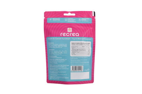 Recrea Glutensiz İncirli ve Cevizli Kurabiye 60 gr