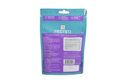 Recrea Glutensiz Tohum Kraker 40 gr