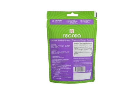 Recrea Glutensiz Peynirli ve Mahlepli Kraker 40 gr
