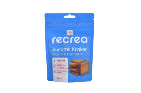 Recrea Glutensiz Susamlı Kraker 40 gr