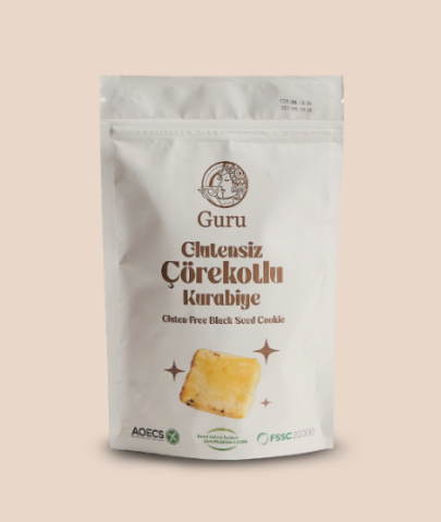 Guru Glutensiz Çörekotlu Kurabiye 80 gr