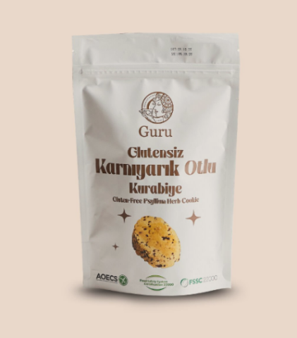 Guru Glutensiz Karnıyarık Otlu Kurabiye 80 gr
