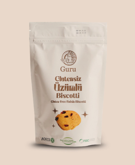 Guru Glutensiz Üzümlü Biscotti 80 gr
