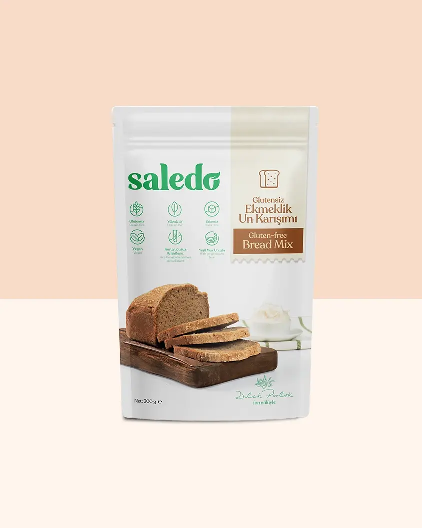 Saledo Glutensiz Ekmeklik Un Karışımı (300gr)