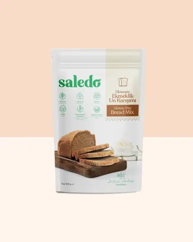 Saledo Glutensiz Ekmeklik Un Karışımı (300gr)