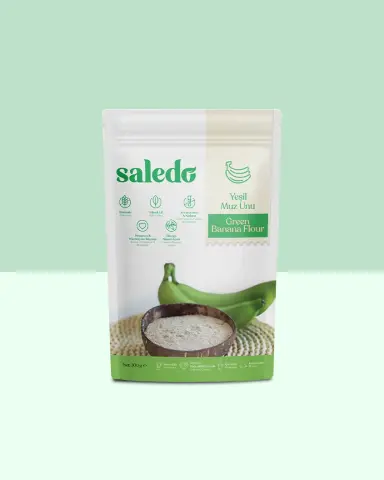 Saledo Glutensiz Yeşil Muz Unu (300gr)