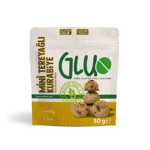 Gluzero Glutensiz Mini Tereyağlı Kurabiye 50 g