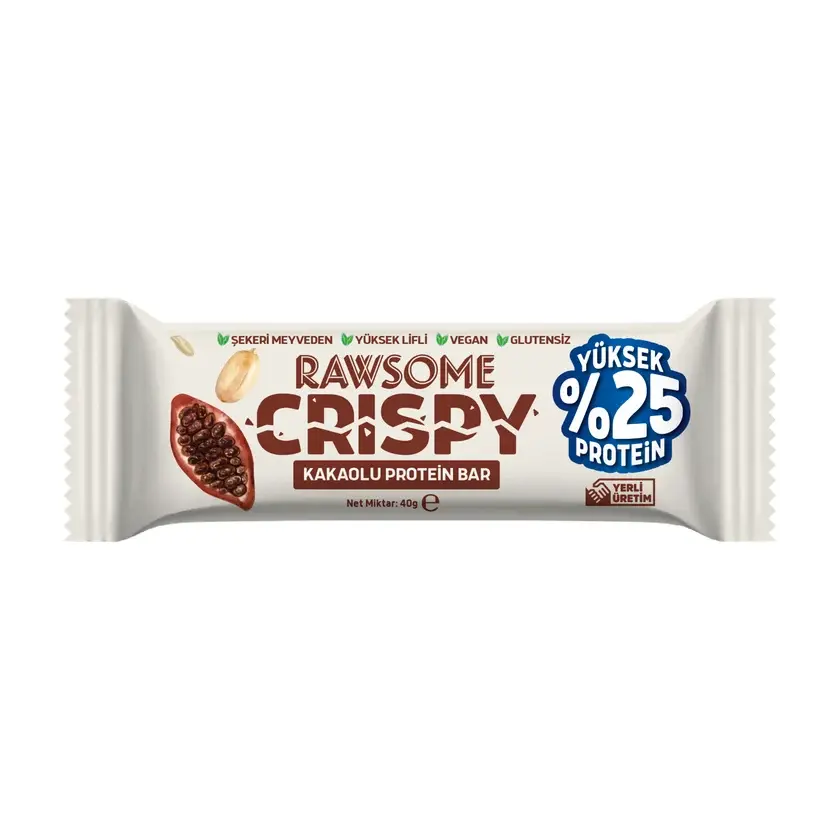 Rawsome Glutensiz Kakaolu Protein Bar 40 g
