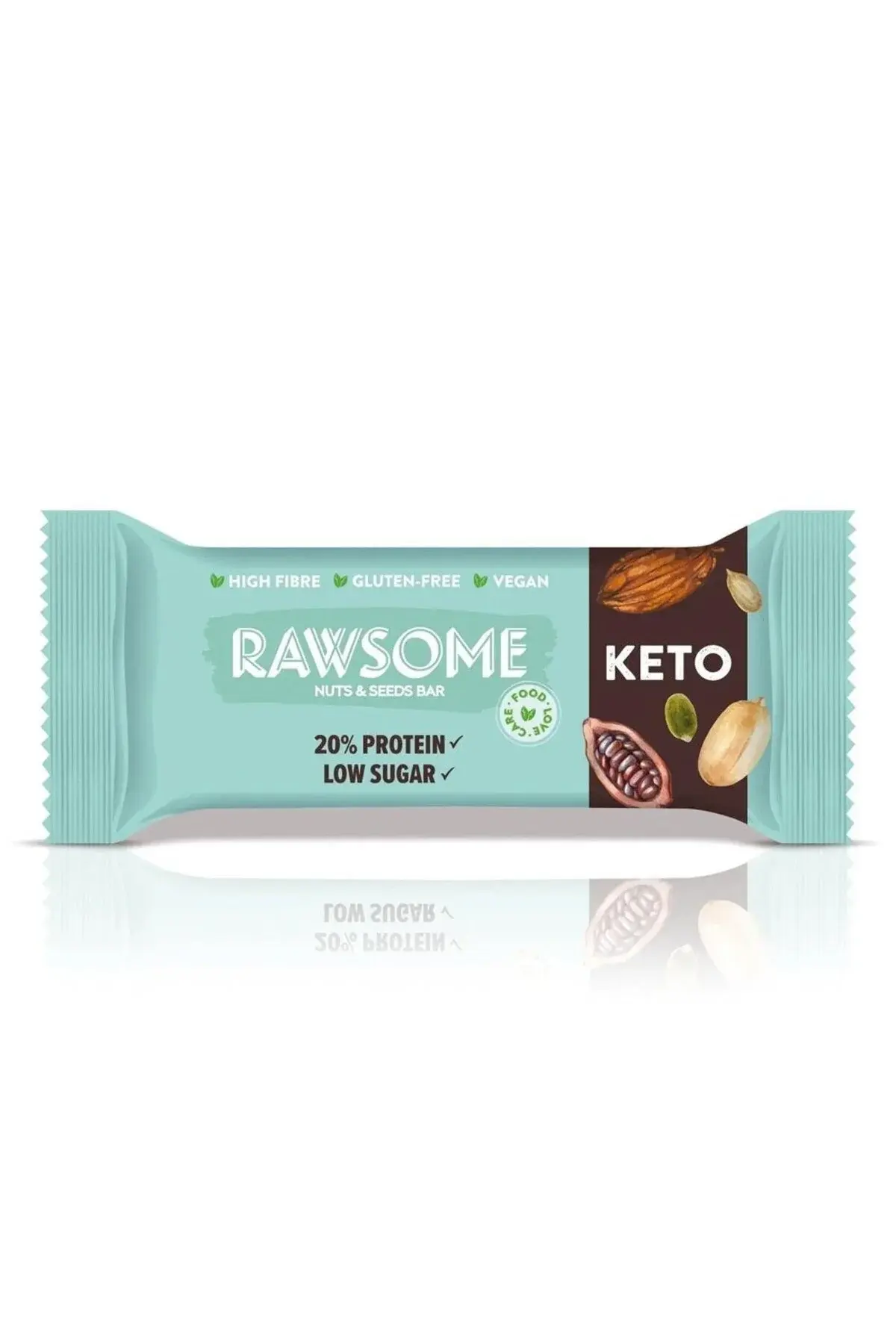 Rawsome Glutensiz Kakaolu Kuruyemişli Bar 40 g