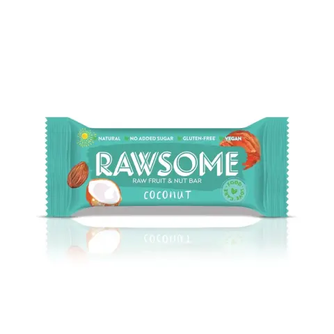 Rawsome Glutensiz Hindistan Cevizlii Bar 40 g