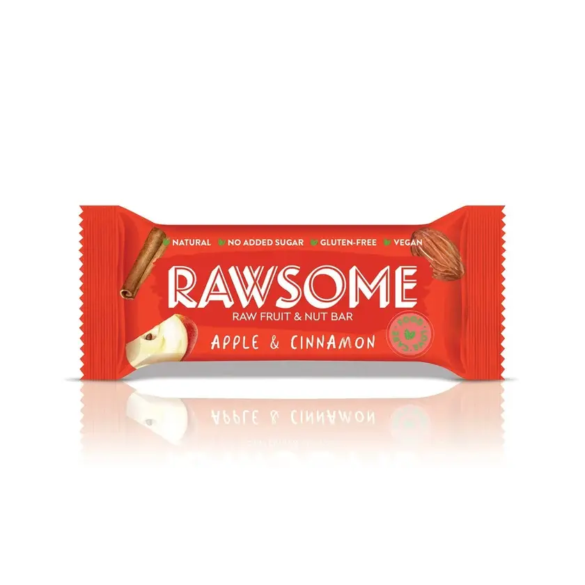 Rawsome Glutensiz Elma ve Tarçınlı Bar 40 g