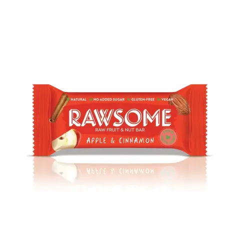 Rawsome Glutensiz Elma ve Tarçınlı Bar 40 g