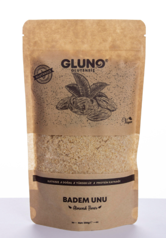 Gluno Glutensiz Badem Unu 250 Gr