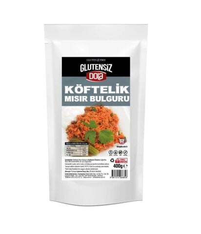 Dola Glutensiz Köftelik Mısır Bulguru 400 GR